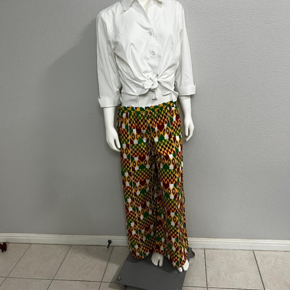 Palazzo Pull on Ankle Pants